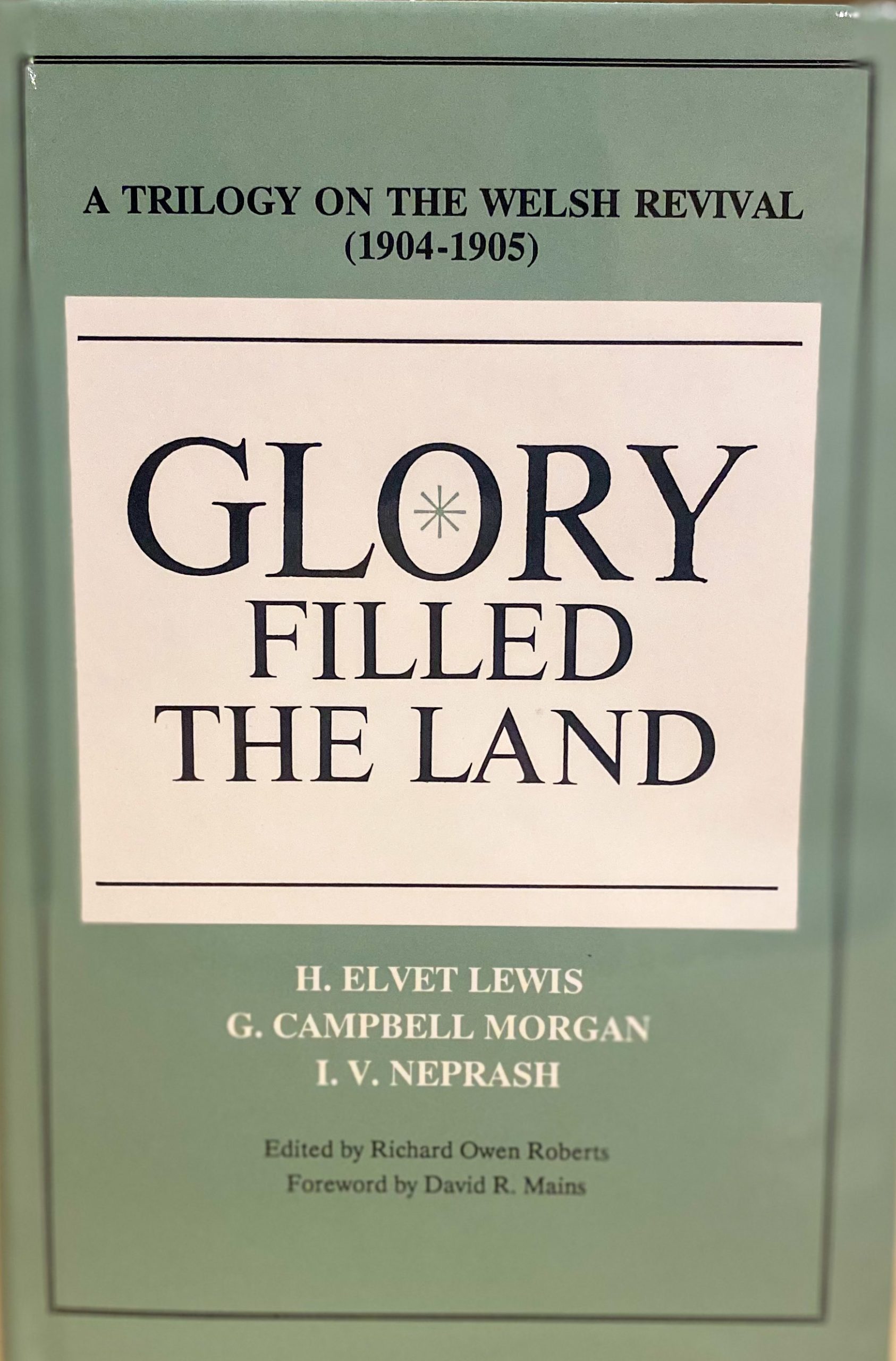 Glory Filled The Land